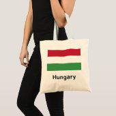 Ungarische Flagge Tragetasche (Vorderseite (Produkt))