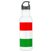 Ungarische Flagge Trinkflasche (Vorderseite)