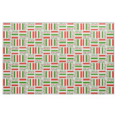 Ungarische Flagge und Ungarn Stoff (Fat Quarter (45,7 x 55,9 cm))