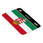 Ungarische Flagge / Ungarische Landesreise / Ungar Magnet (Rechte Seite)