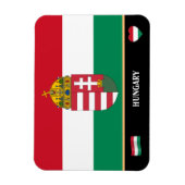 Ungarische Flagge / Ungarische Landesreise / Ungar Magnet (Vertikal)