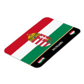 Ungarische Flagge / Ungarische Landesreise / Ungar Magnet (Linke Seite)