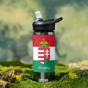 Ungarische Flasche, patriotische ungarische Flagge Trinkflasche