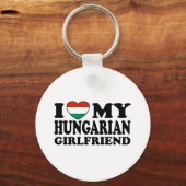 Ungarische Freundin Schlüsselanhänger (Vorderseite)