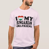 Ungarische Freundin T-Shirt (Vorderseite)