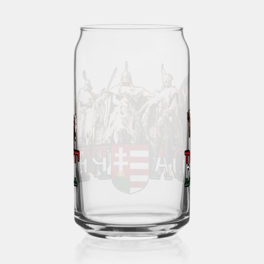 Ungarische Helden Dosenglas (Rechts)