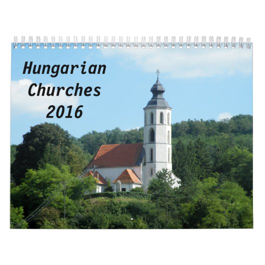 Ungarische Kirchen 2016 Kalender (Titelbild)