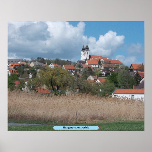Ungarische Landschaft Poster (Vorne)