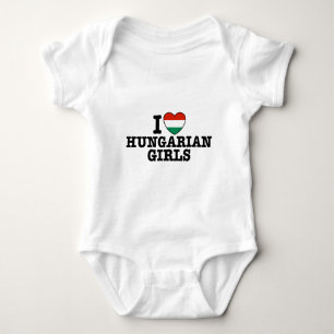 Ungarische Mädchen Baby Strampler