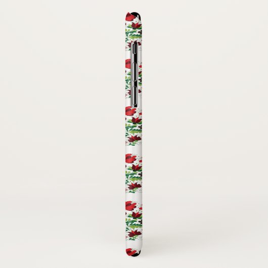 Ungarische Matyo Moderne Volkskunst Case-Mate iPhone Hülle (Hinten/Links)