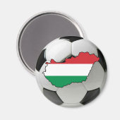 Ungarische Nationalmannschaft Magnet (Vorderseite/Rückseite)