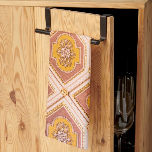 Ungarische Obergrenze Geschirrtuch (Drittel gefaltet)