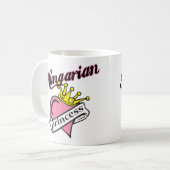 Ungarische Prinzessin Kaffeetasse (Vorderseite Links)