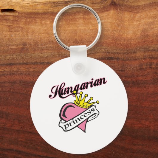 Ungarische Prinzessin Schlüsselanhänger (Vorderseite)
