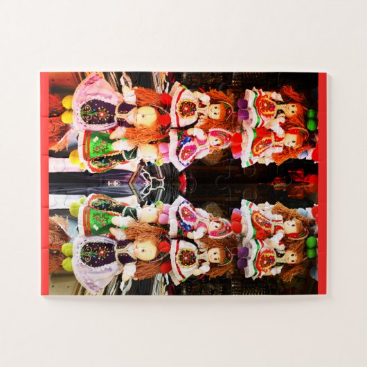 Ungarische Puppen Puzzle (Horizontal)