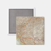 Ungarische Reichskarte Magnet (Vorderseite/Rückseite)