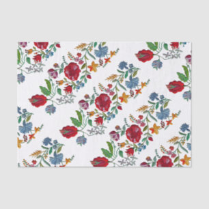 Ungarische Rhapsodie #2 Folkstickerei Seidenpapier