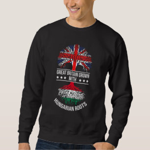 Ungarische Root Immigrant Herkunft Großbritannien Sweatshirt