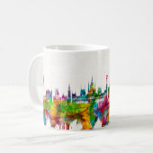 Ungarische Skyline Kaffeetasse (Vorderseite Links)