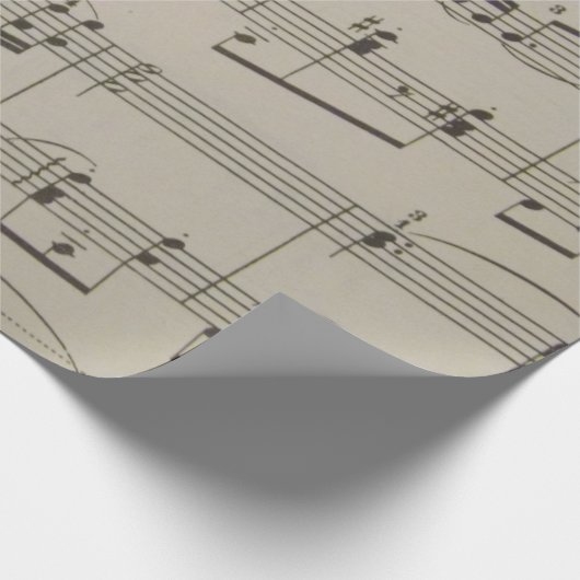 Ungarische Tanz-Nr. 5 Geschenkpapier (Ecke)