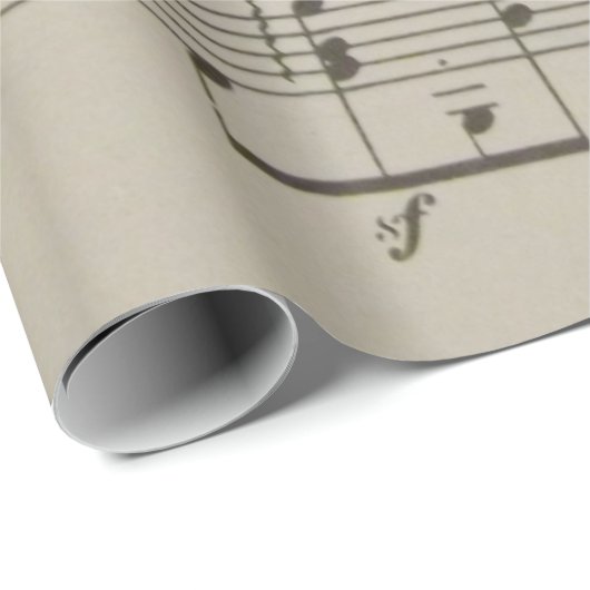 Ungarische Tanz-Nr. 5 Geschenkpapier (Rolleneckpunkt)