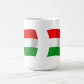 Ungarische Tasse der Flagge (Mittel)
