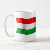 Ungarische Tasse der Flagge (Links)
