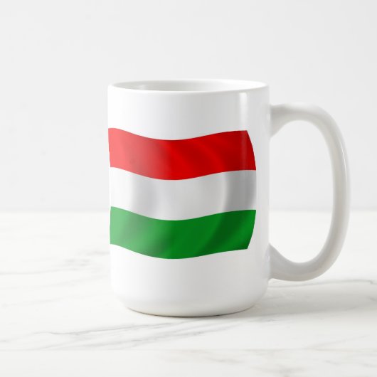 Ungarische Tasse der Flagge (Rechts)