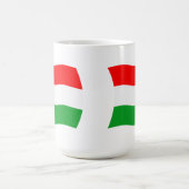 Ungarische Tasse der Flagge (Mittel)