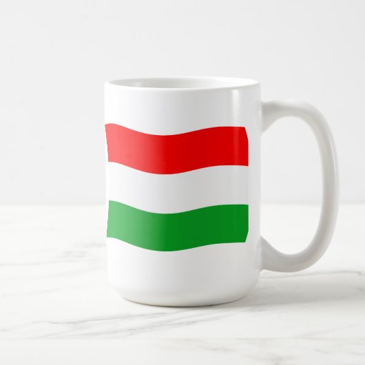 Ungarische Tasse der Flagge (Rechts)