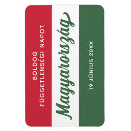 Ungarische Unabhängigkeitstagsflagge Magnet