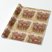 Ungarische Vizsla-Kunst Geschenkpapier (Ungerollt)
