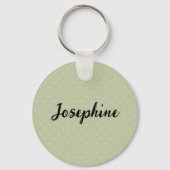 Ungarische Vizsla und farbenfrohe Sommer-Blume Grü Schlüsselanhänger (Rückseite)