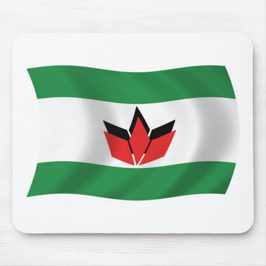 Ungarische Volksflagge Mousepad (Vorne)