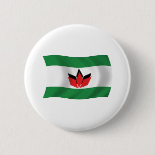 Ungarische Volksflaggentaste Button