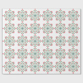 Ungarische Volkskunst - Baumgeschichte Geschenkpapier (Flach)