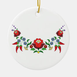 Ungarische Volkskunst Keramik Ornament