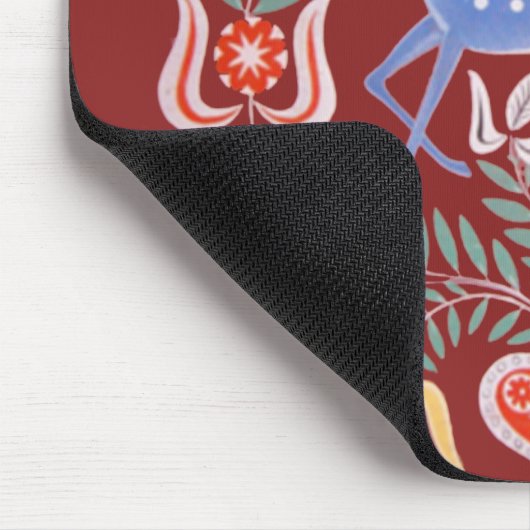 Ungarische Volkskunst Mousepad (Ecke)