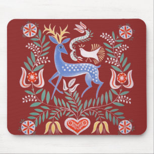 Ungarische Volkskunst Mousepad