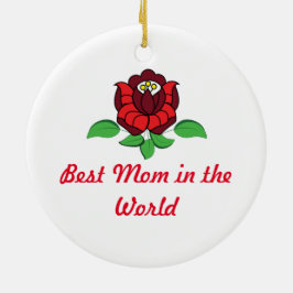 Ungarische Volkskunst personalisiert Keramik Ornament