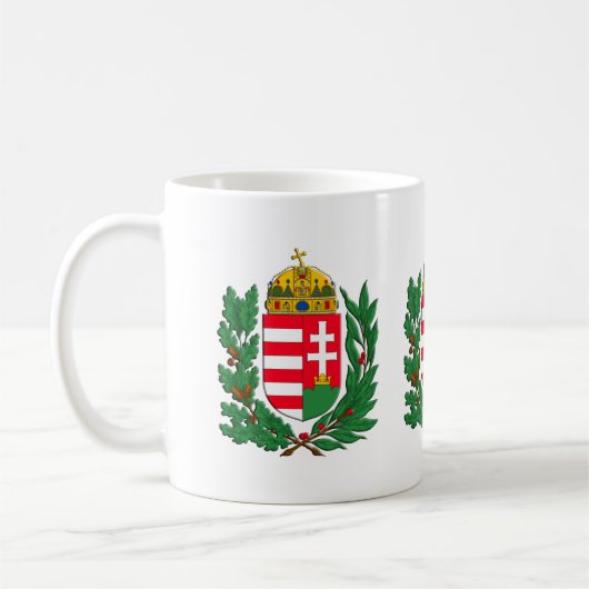 Ungarische Wappen Kaffeetasse (Links)