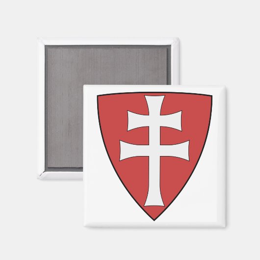 Ungarische Wappen Magnet (Vorderseite/Rückseite)