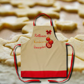 Ungarische Weihnachtsgrüße Schürze