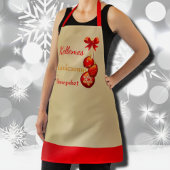 Ungarische Weihnachtsgrüße Schürze