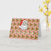 Ungarische Weihnachtskarte Karte (Gelbe Blume)