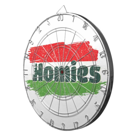 Ungarische Wohnungen Dartscheibe (Vorderseite rechts)