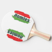 Ungarische Wohnungen Tischtennis Schläger (Seitenansicht)