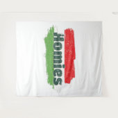 Ungarische Wohnungen Wandteppich (Vorderseite (Horizontal))