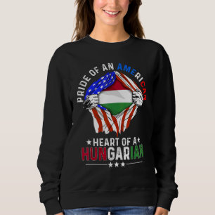 Ungarischer Amerikaner Amerika Stolz Ausland Ungar Sweatshirt