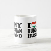 Ungarischer Ehemann Kaffeetasse (Mittel)